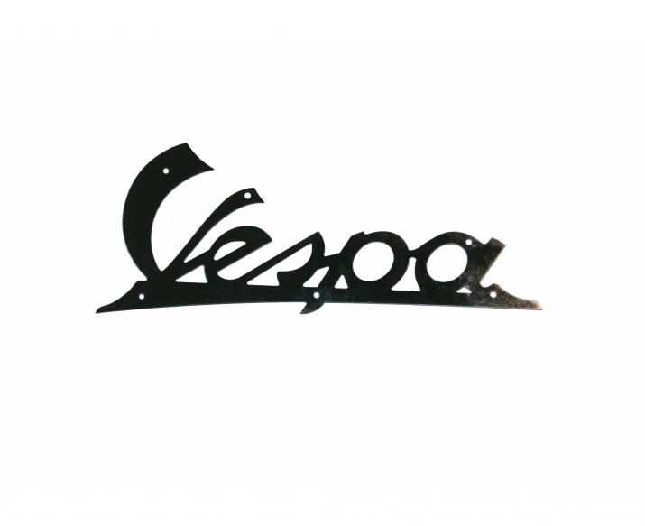 TARGHETTA FREGIO STEMMA ALLUMINIO POSTERIORE PER PIAGGIO VESPA 50 L - Foto 11